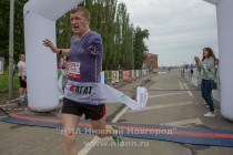 Первый благотворительный полумарафон Беги, герой! прошел в Нижнем Новгороде