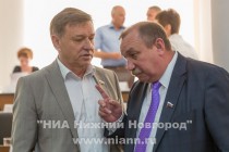 Юрий Гаранин и Вячеслав Аксиньин (слева направо)