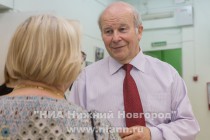 Прапраправнучка Александра Пушкина, герцогиня Аберкорнская Александра Анастасия Гамильтон посетила Нижегородскую областную детскую библиотеку