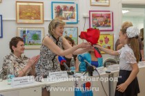 Прапраправнучка Александра Пушкина, герцогиня Аберкорнская Александра Анастасия Гамильтон посетила Нижегородскую областную детскую библиотеку