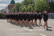 Смотр личного состава Нижегородского гарнизона полиции, привлекаемого к обеспечению охраны общественного порядка в Нижнем Новгороде