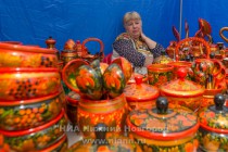 Международный фестиваль народно-художественных промыслов Золотая хохлома в городе Семенове (Нижегородская область)