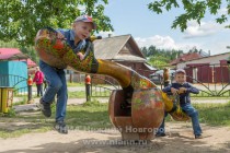 Международный фестиваль народно-художественных промыслов Золотая хохлома в городе Семенове (Нижегородская область)