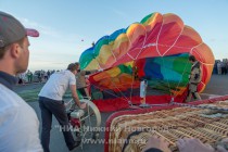 Освящение Нижнего Новгорода с аэростата митрополитом Нижегородским и Арзамасским Георгием