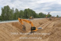 Торжественная церемония начала строительства станции метро Стрелка в Нижнем Новгороде