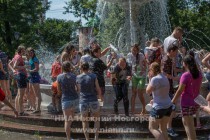 Флешмоб под названием Водная битва прошел в Нижнем Новгороде