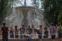 Флешмоб под названием Водная битва прошел в Нижнем Новгороде