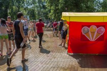 Флешмоб под названием Водная битва прошел в Нижнем Новгороде