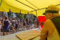 Флешмоб под названием Водная битва прошел в Нижнем Новгороде