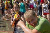 Флешмоб под названием Водная битва прошел в Нижнем Новгороде