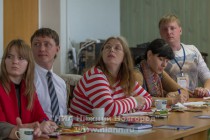 Участники выездного заседания Клуба парламентских журналистов в городском округе Бор Нижегородской области