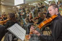 Концерт оркестра Солисты Нижнего Новгорода на станции Горьковская, приуроченный к 30-летнему юбилею нижегородского метрополитена