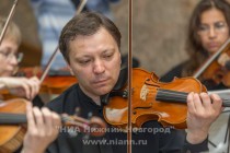 Концерт оркестра Солисты Нижнего Новгорода на станции Горьковская, приуроченный к 30-летнему юбилею нижегородского метрополитена