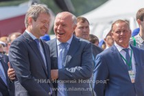 Межрегиональная аграрная выставка Приволжский день поля в Кстовском районе Нижегородской области