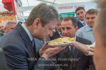 Межрегиональная аграрная выставка Приволжский день поля в Кстовском районе Нижегородской области