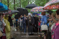 Памятник святым Петру и Февронии открыли в Нижнем Новгороде