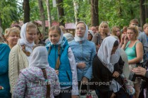 Памятник святым Петру и Февронии открыли в Нижнем Новгороде