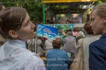 Памятник святым Петру и Февронии открыли в Нижнем Новгороде