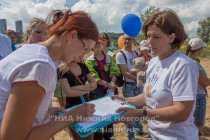 Акция AntiСвин по сбору мусора прошла на берегу Гребного канала в Нижнем Новгороде