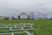 Пресс-тур на фестивальное поле в поселке Большое Козино в преддверии крупнейшего в России фестиваля электронной музыки и современных технологий Alfa Future People (AFP)