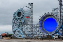 Пресс-тур на фестивальное поле в поселке Большое Козино в преддверии крупнейшего в России фестиваля электронной музыки и современных технологий Alfa Future People (AFP)