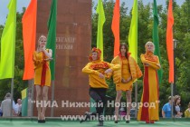 Межрегиональный фестиваль народных художественных промыслов Мастеров народных братство, г. Городец, Нижегородская область