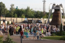 Патриарх Московский и всея Руси Кирилл совершил службу в кафедральном соборе святого Александра Невского в Нижнем Новгороде