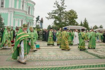 Торжества с участием Патриарха Московского и всея Руси Кирилла в честь 111-летней годовщины обретения мощей преподобного Серафима Саровского в Свято-Троицком Серафимо-Дивеевском монастыре