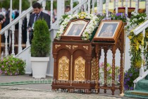 Торжества с участием Патриарха Московского и всея Руси Кирилла в честь 111-летней годовщины обретения мощей преподобного Серафима Саровского в Свято-Троицком Серафимо-Дивеевском монастыре