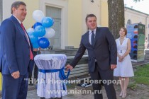 Официальное открытие первых общественных питьевых фонтанов в Нижегородском кремле