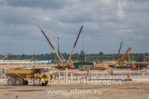 Экскурсия на территории застройки стадиона к ЧМ-2018 в Нижнем Новгороде для детей-сирот, воспитывающихся в детских домах и интернатах Нижегородской области