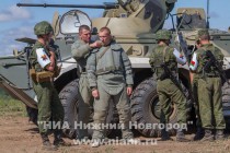 Финал первого конкурса Безопасный маршрут, проходящего в рамках Армейских международных игр – 2015