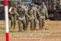 Финал первого конкурса Безопасный маршрут, проходящего в рамках Армейских международных игр – 2015