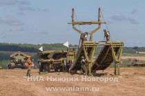 Финал первого конкурса Безопасный маршрут, проходящего в рамках Армейских международных игр – 2015