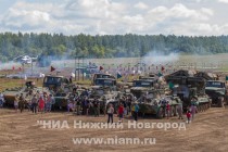 Финал первого конкурса Безопасный маршрут, проходящего в рамках Армейских международных игр – 2015