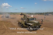 Финал первого конкурса Безопасный маршрут, проходящего в рамках Армейских международных игр – 2015