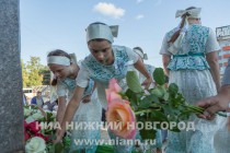 Открытие памятника, посвященного Воздвижению Животворящего Креста, на площади Лядова в Нижнем Новгороде