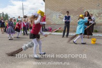День знаний в школе №91 Нижнего Новгорода