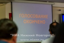 Последнее заседание городской Думы Нижнего Новгорода V созыва