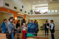 Журналисты осматривают отельную базу АО Империал Карловы Вары