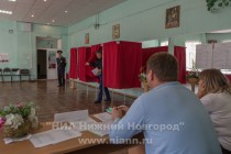 Голосование на выборах депутатов в Думу Нижнего Новгорода VI созыва на участке №2552