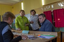 Голосование на выборах депутатов в Думу Нижнего Новгорода VI созыва на участке №2542