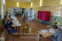 Голосование на выборах депутатов в Думу Нижнего Новгорода VI созыва на участке №2542