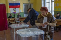 Голосование на выборах депутатов в Думу Нижнего Новгорода VI созыва на участке №2542