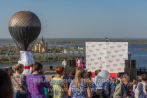 Открытие первого в России памятника Жюль Верну в Нижнем Новгороде