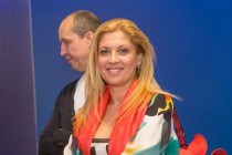 Элада Нагорная на презентации фильма 72 часа в Нижнем Новгороде