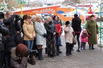 Открытие памятника лебединой верности в нижегородском зоопарке Лимпопо