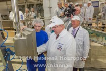 Открытие новых линий по производству детского питания на молочном комбинате Нижегородский