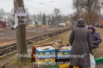 Строительство дороги в объезд провала грунта на ул. Горной в Нижнем Новгороде