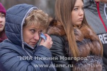 Митинг, посвященный торжественным проводам нижегородских призывников на военную службу в Президентский полк Федеральной службы охраны и Семеновской стрелковый полк Министерства обороны РФ